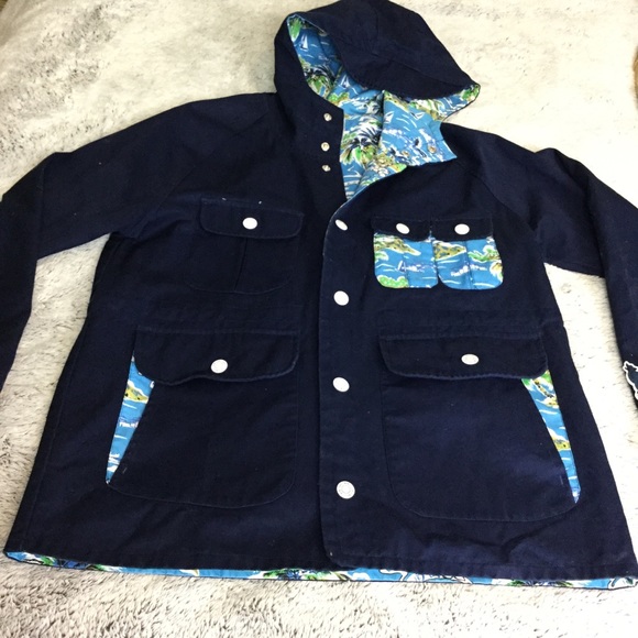 WON Woolf Originals NY cotton hooded jacket medium - Picture 9 of 13